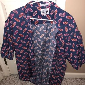 Vintage Trippy Button Down